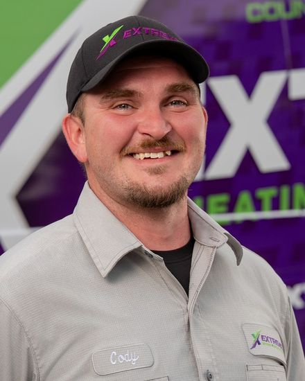 Cody Evans, HVAC Technician at Extreme Heating, Air, Plumbing