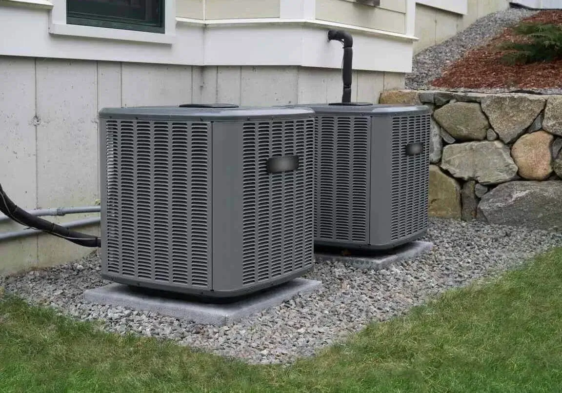 2 AC Units Outside