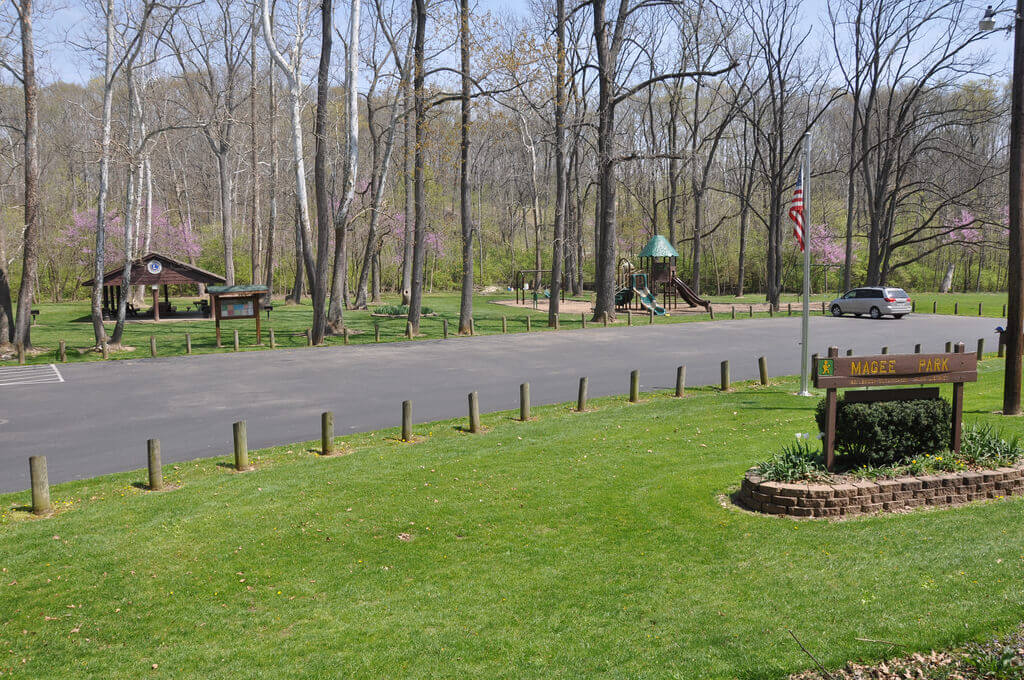 Open Area of Magee Park in Bellbrook